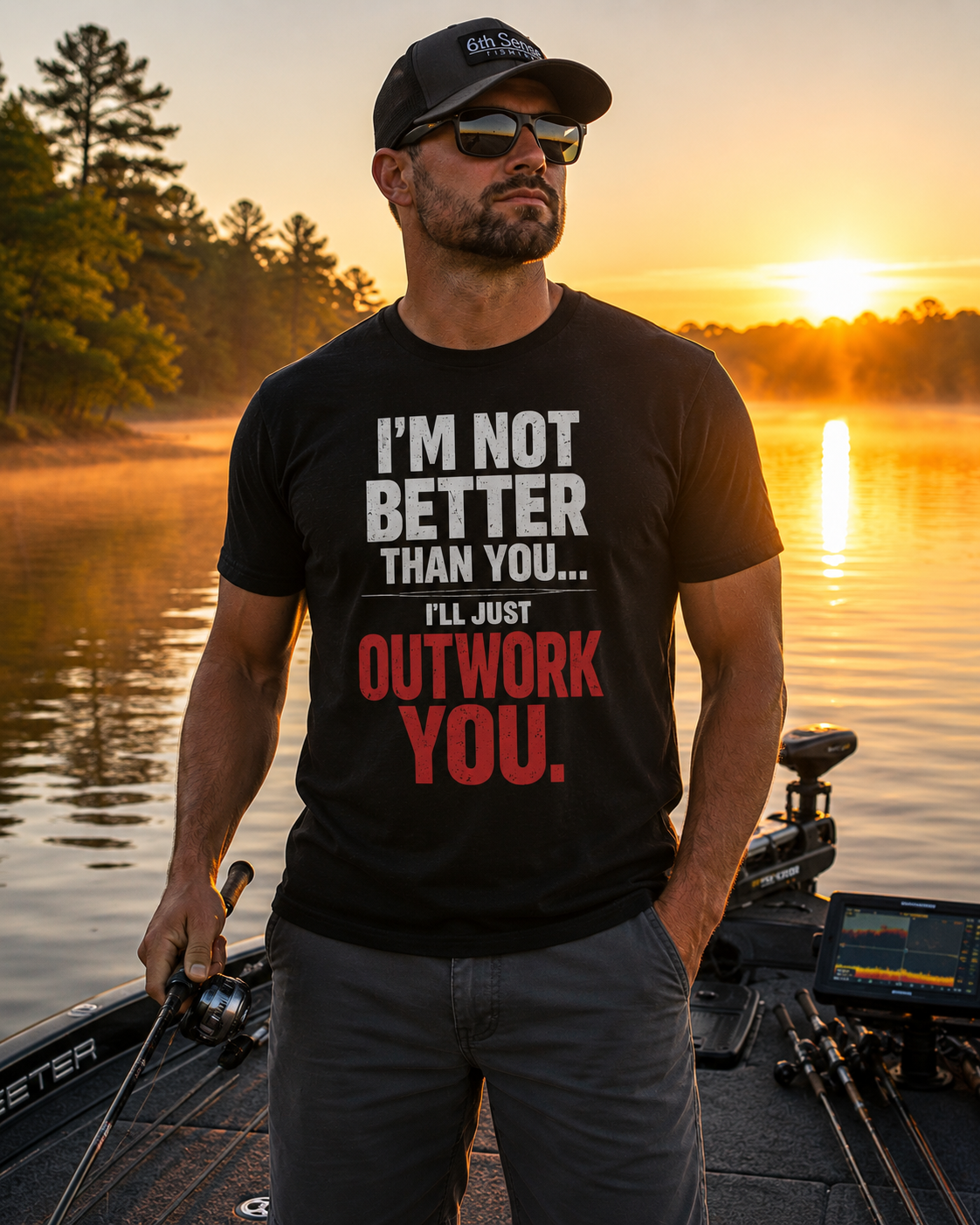 I’m Not Better Than You… I’ll Just Outwork You. T-Shirt