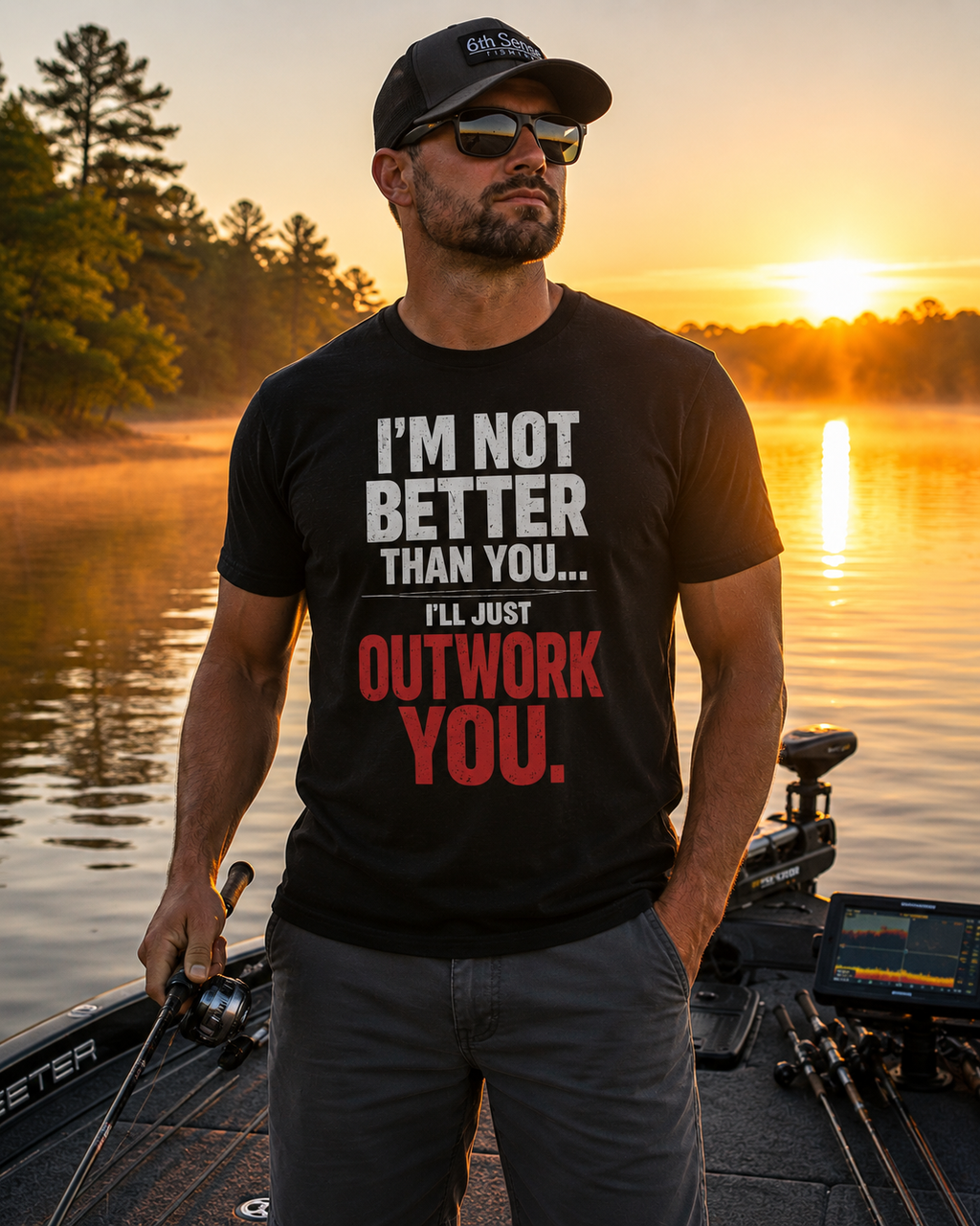 I’m Not Better Than You… I’ll Just Outwork You. T-Shirt