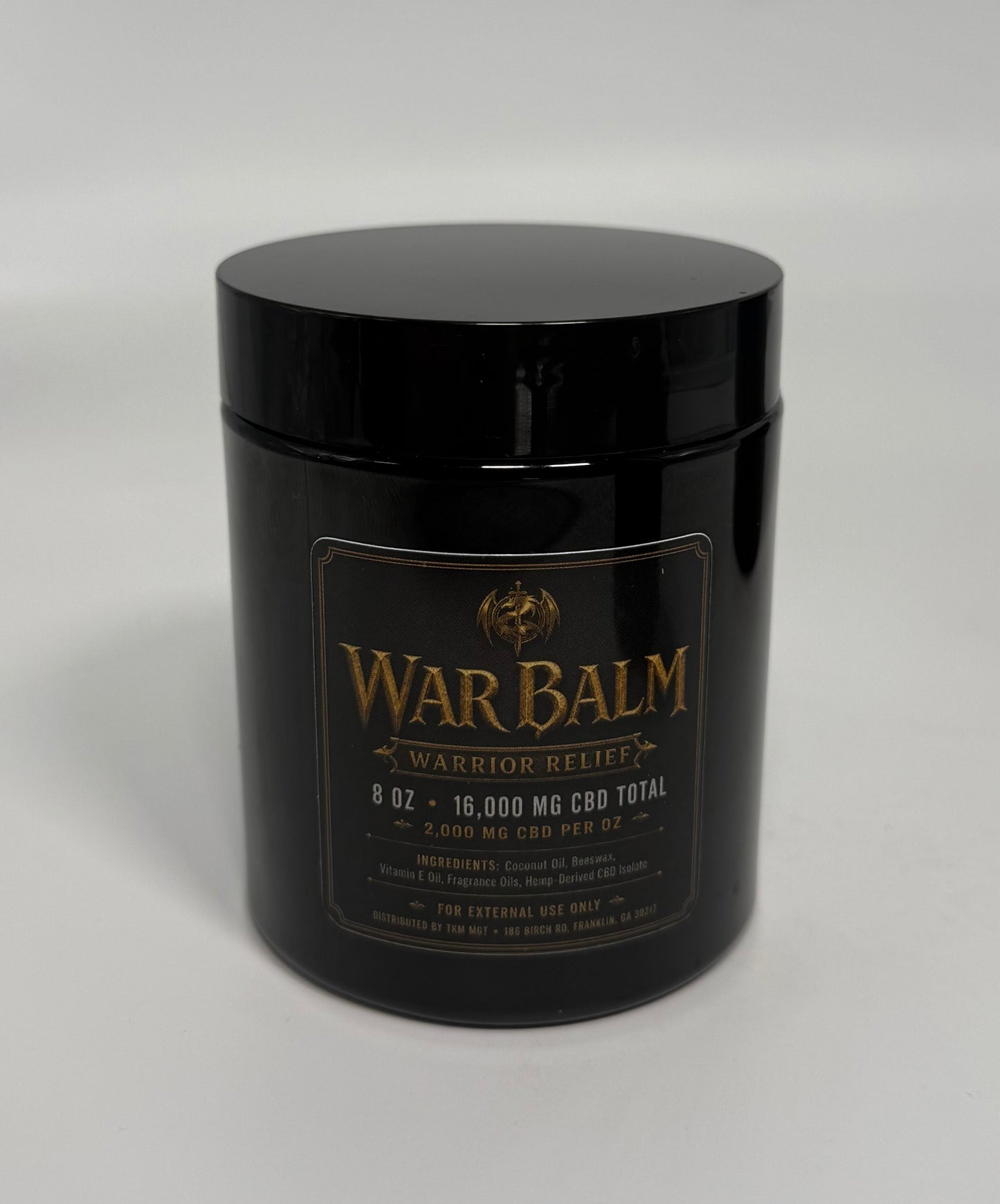 DragonSlayer War Balm - High-Potency CBD Balm | 2,000 MG Per Oz