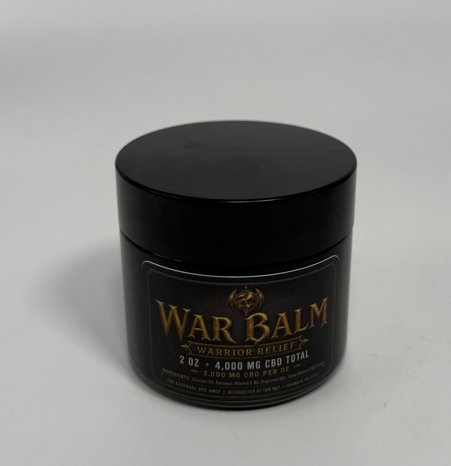 DragonSlayer War Balm - High-Potency CBD Balm | 2,000 MG Per Oz