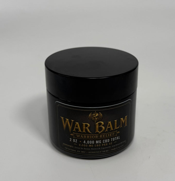 DragonSlayer War Balm — 2,000mg CBD Per Ounce