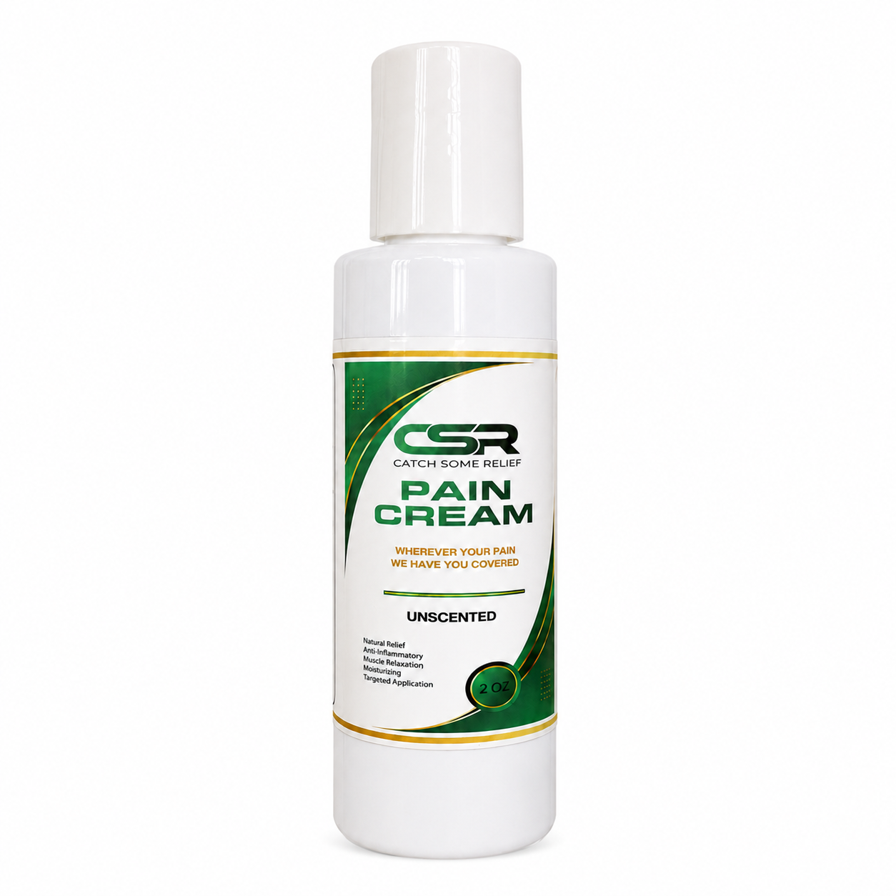 Catch Some Relief 2 oz Pain Cream bottle