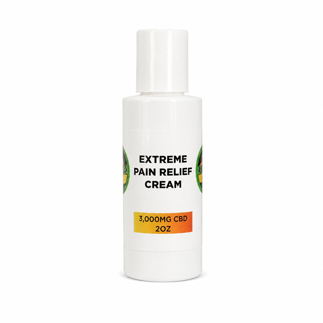 EXTREME Pain Relief Cream 2 oz 3,000mg CBD bottle