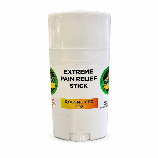 KICKASS EXTREME Pain Relief Stick 2 oz with 3,000mg CBD