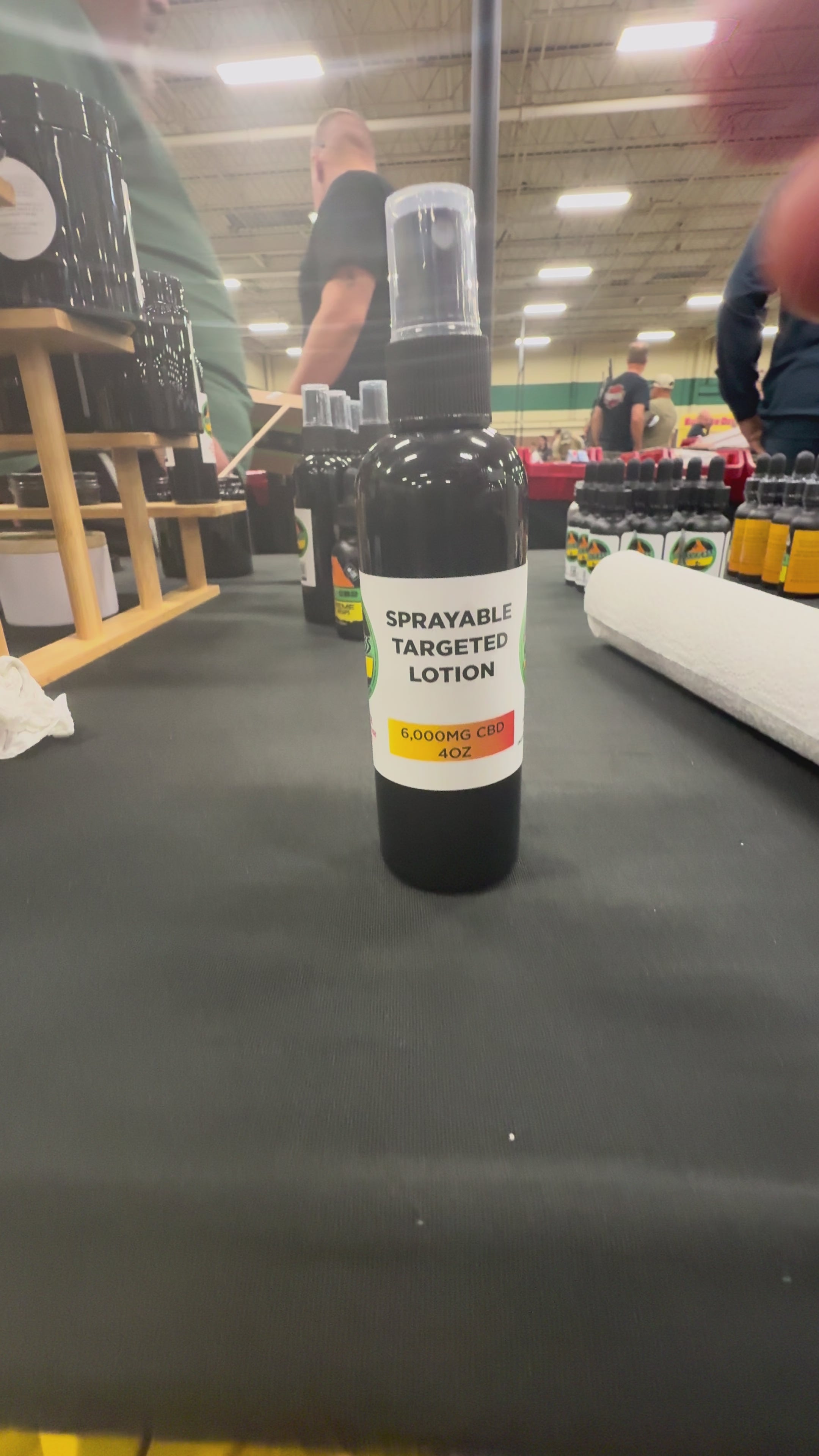 Sprayable Targeted Lotion
